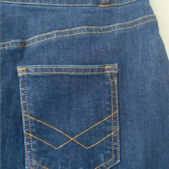 WULI:LUU by Gok Wan Denim A-Line Skirt Button Front Sizes: 10, 12 - Picture 4 of 4